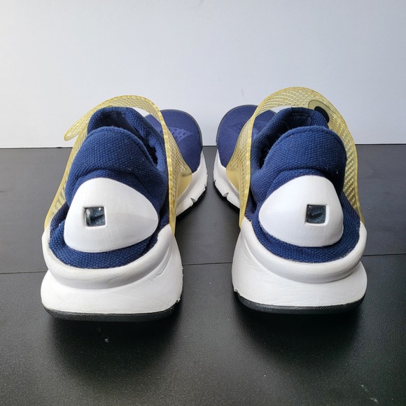 Nike Sock Dart Shoes Men's 12 Blue White Sneakers Running - Picture 2 of 13